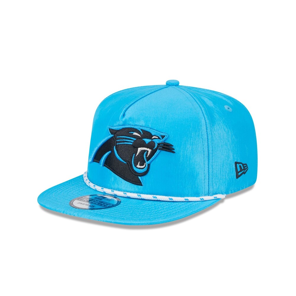 New Era Carolina Panthers Team Rope Golfer Hat - One Size